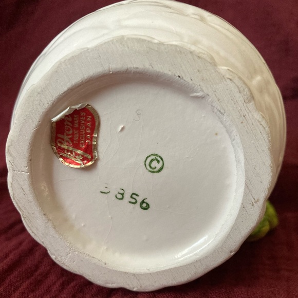 Vintage Lefton Japan Rustic Daisy Ceramic Creamer Pitcher Pot! - Picture 6 of 15